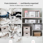 Compactor XXL Vacuum Storage Bag & Semi-Rigid Box, Closet Organizer, 210L - Image 3