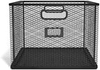 TRU RED Wire Mesh File Organizer, Matte Black, 2-Pack - Image 2