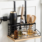 Domensi Metal Hair Tool Organizer Hair Dryer Holder for Bathroom by Domensi