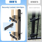 KingDolly No Drill Deck Umbrella Mount Bracket, Patio Umbrella Holder Clamp - Image 5