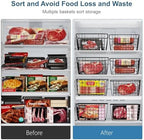 iSPECLE Freezer Organizer Bins - For 16/17/21 Cu Ft Upright Freezer, 4 Pack - Image 4