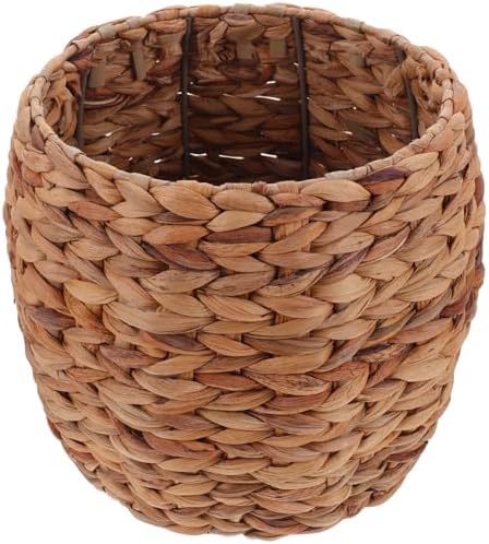 Healeved 10inch Seagrass Plant Basket Indoor Planter Basket Sundries Storage Woven Seagrass Wicker Planter Flower Pot by Healeved