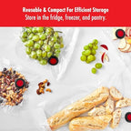 Zwilling Fresh & Save 30-Pc Vacuum Sealer Bags, Sous Vide Bags, Meal Prep - Image 5