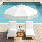 Outdoor Umbrella Base, 43lbs Heavy Duty Patio Umbrella Stand - Image 2