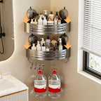 Aluminum Shower Caddy(2-Pack Gray),Shower Shelves for Wall. - Image 4