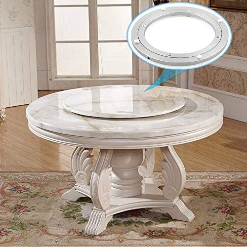 Aluminum Heavy Duty Lazy Susan Rotating Turntable Bearing Swivel Plate Hardware for Dining-Table (24 inch (16mm)) - Image 5