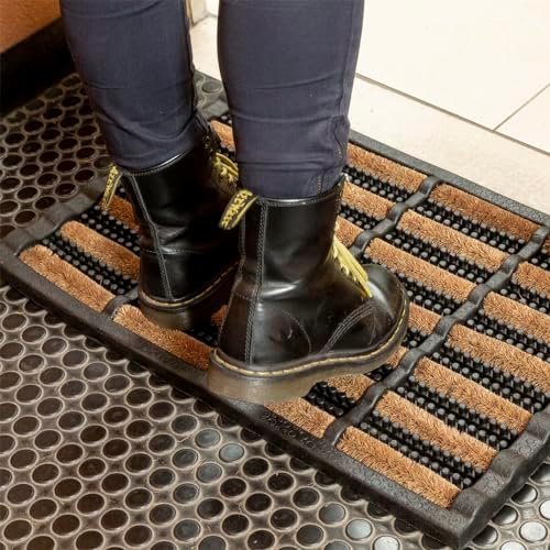 FOOTMATTERS Ninamar Mud Scrubber Tray Mat – 24 x 16 inch - 3 Pack - Image 2