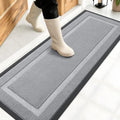 OLANLY Front Door Mat Outside 47x17, All-Season Heavy-Duty Rubber Doormat by OLANLY