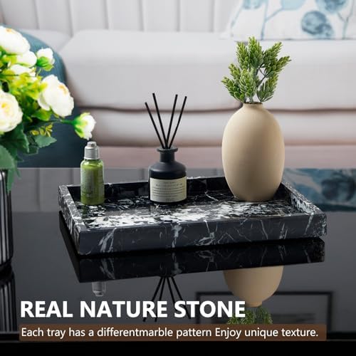 Real Natural Marble Tray for Bathroom, Vanity, Kitchen Counter & Desktop - Image 6