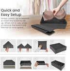 Reli. Sock Organizer (14 Pack) | 132 Cell Underwear Organizer | Gray - Image 5