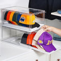 Vtopmart 2 Pack Stackable Baseball Caps Organizer, Each Holds 12 hats by Vtopmart