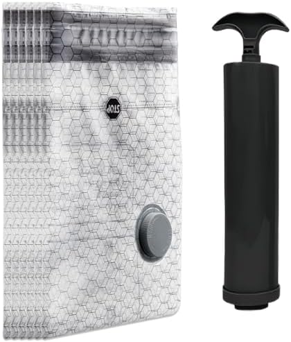 5 Pack Vacuum Space Saving Storage Bags with Hand Pump, 15.74“X23.62” 5 by Unknown