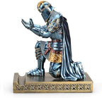 Knight Pen Holder Desk Organizer Office Decor Letter Opener for Desk Blue - Image 3