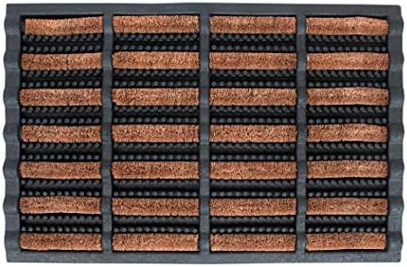 FOOTMATTERS Ninamar Mud Scrubber Tray Mat – 24 x 16 inch - 3 Pack by Footmatters