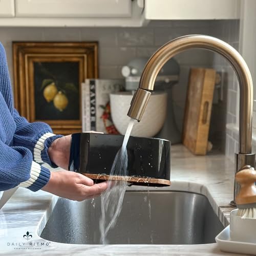 DAILY RITMO® Black Countertop Silverware Holder - Image 5