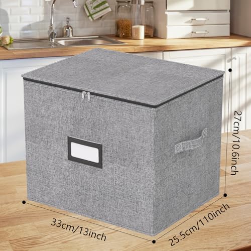 Champagne Flute Storage Box with Dividers, 2 Pack - Image 2