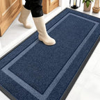 OLANLY Front Door Mat Outside 59x23, All-Season Heavy-Duty Rubber Doormat by OLANLY