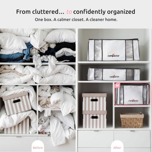 Compactor Vacuum Storage Bag & Semi-Rigid Cube, Closet Organizer, 125L - Image 3