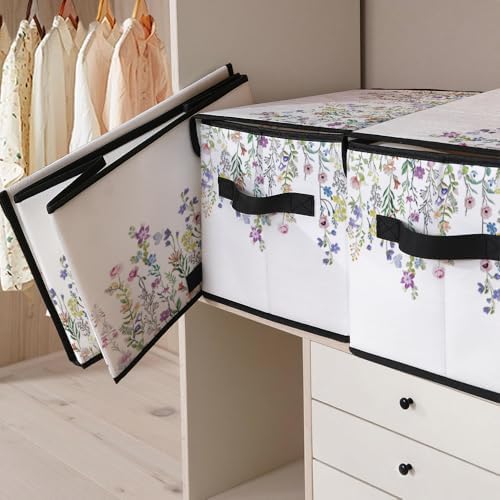 Stackable Clothes Storage Bins with Lids 3 Pack - Image 5