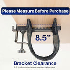 VIVO Black Clamp-on 24 in Mesh Net Cable Management Holder, DESK-AC24MH - Image 4