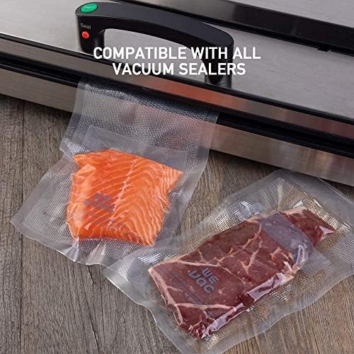 Wevac 8"x12" Vacuum Sealer Bags for Food, 200 Precut Quart Bags, Keeper Box - Image 6