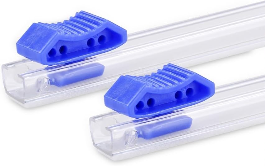 6 Count 24" Self Adhesive Safety Slide Cutter for Film and Foil Dispenser - Image 3