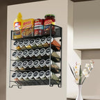 Skiileor Spice Rack Organizer with 28 Spice Jars,Spice Labels and Funnel - Image 6