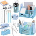 17 IN 1 Office Desk Organizer Set for Back to School Supplies Accessories by Froidesente