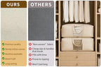 Soft Canvas Storage Bags for Comforters, Blankets, Beddings, Quilt, Clothes - Image 3
