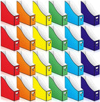 BBTO 24 Pcs Cardboard Magazine File Holder for School by BBTO