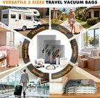 15 Pack Vacuum Storage Bags, Vacuum Seal Bags for Travel - Image 6