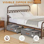 Under Bed Storage Container for Bedroom: - Image 6