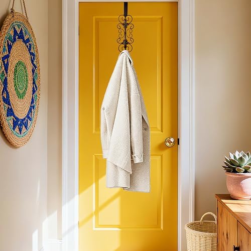 2 PCS Wreath Hangers for Front Door 15.5" Wreath Hook Over the Door - Image 6