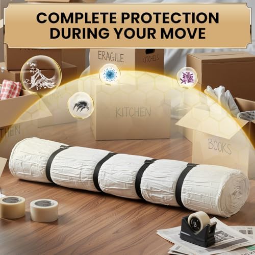 TAILI Mattress Vacuum Storage Bag,Easy Moving Storage,King/California King - Image 6