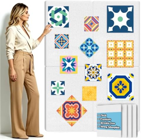 BXI Quilt Design Wall, Thick Sturdy Flannel Quilters Design Board, 31.5 x 23.6 x 0.6 inches, 4 Pcs, Portable Quilting Wall Panels Hold Fabric Firmly, Sewing Quilting Supplies for Quilt Block Projects by BXI