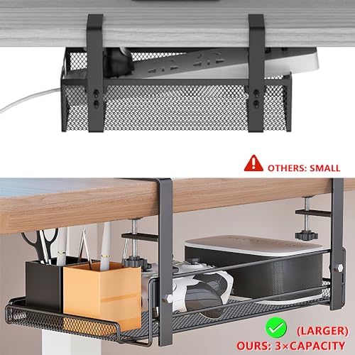 Cable Management Under Desk Storage Computer Cable Management - Image 5