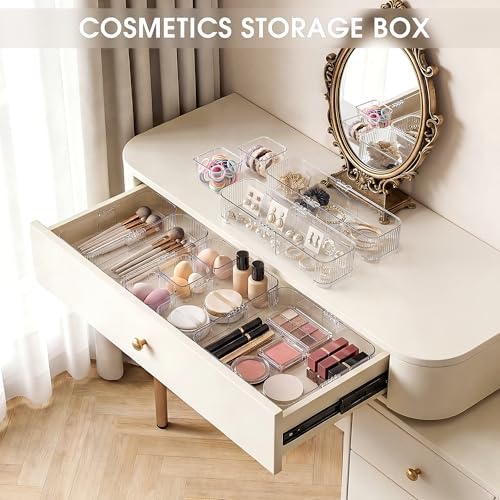 Aneco 14Pcs Extendable Drawer Organizer 4-Size Expandable Drawer Organizer - Image 5