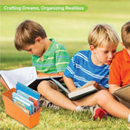 Fun Express Magazine Holder Book Bins, Multi-Color, 6 Pack - Image 4
