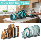 Pots and Pans Organizer Rack for Under Cabinet - Image 5