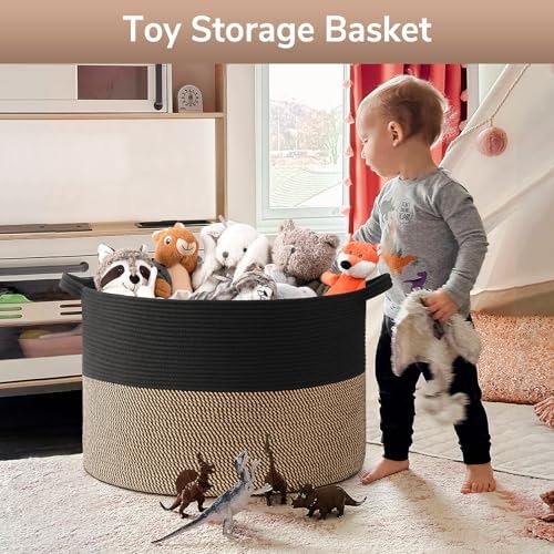 Goodpick 115L Extra Large Storage Basket for Blankets Toys for Nusery Room - Image 4