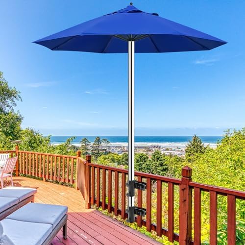 Patio Umbrella Holder for Deck Railing, Adjustable Patio Umbrella Base - Image 6