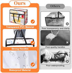 SpaceTrove Clear Storage Bags, 6-Pack Under Bed and Closet Organizers 90L - Image 5