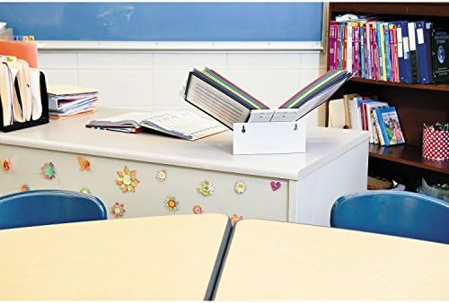 Durable Desktop Reference System, 20 Double-Sided Panels, Assorted Colors - Image 5