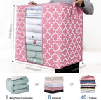 Storage Bags 4 Pack 100L Clothes Organization and Storage Containers - Image 2