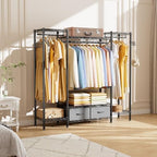 Golpart Heavy Duty Clothing Rack with Adjustable Shelves Clothes Wardrobe - Image 2