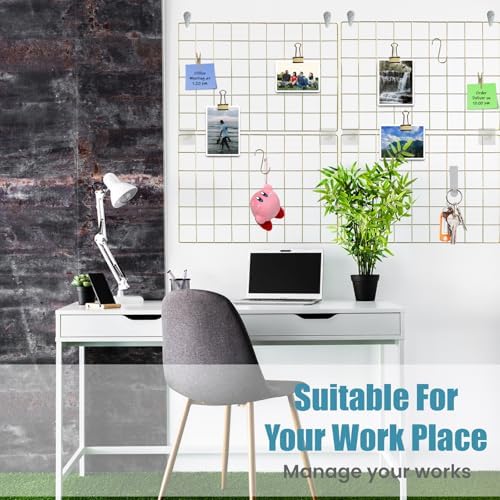 CIKLCIX Wire Wall Grid Panel Set of 4, Photo Display Board & Memo Board - Image 2