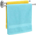 KES Kitchen Swivel Towel Bar 15-Inch, Swivel Towel Rack, Brushed Nickel by KES