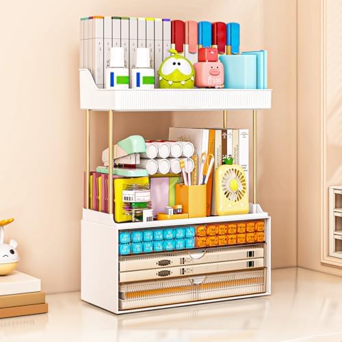 caktraie 2 Sets 5 Tier Acrylic Makeup & Bathroom Vanity Organizer - Image 5
