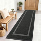 OLANLY Front Door Mat Outside 71x23, All-Season Heavy-Duty Rubber Doormat by OLANLY