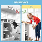 Pull Out Cabinet Organizer, 26.8” Slide Out Kitchen Organizers Storage - Image 6